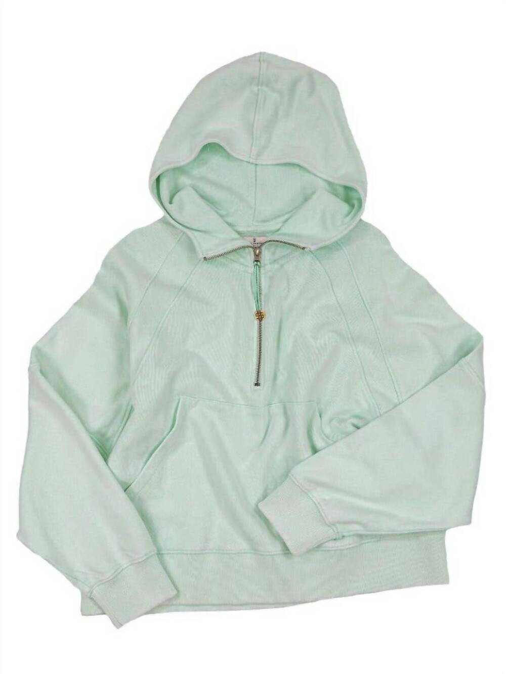 NEW SIMPLY SOUTHERN women's scuba pullover sweatshirt - plus in mint